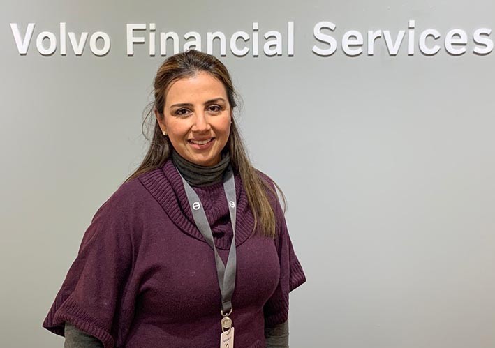 Gabriela Preciado es la nueva gerente comercial de Volvo Financial Services Chile.