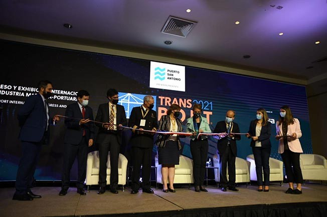 Puerto San Antonio fue protagonista en el inicio de Trans-Port 2021.