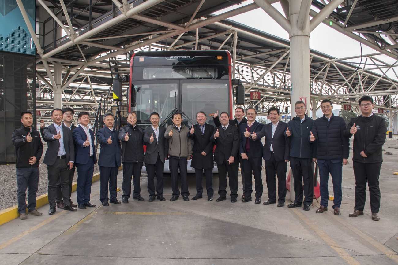 Foton y Andes Motor sellan acuerdo para crear el primer centro de capacitación en electromovilidad