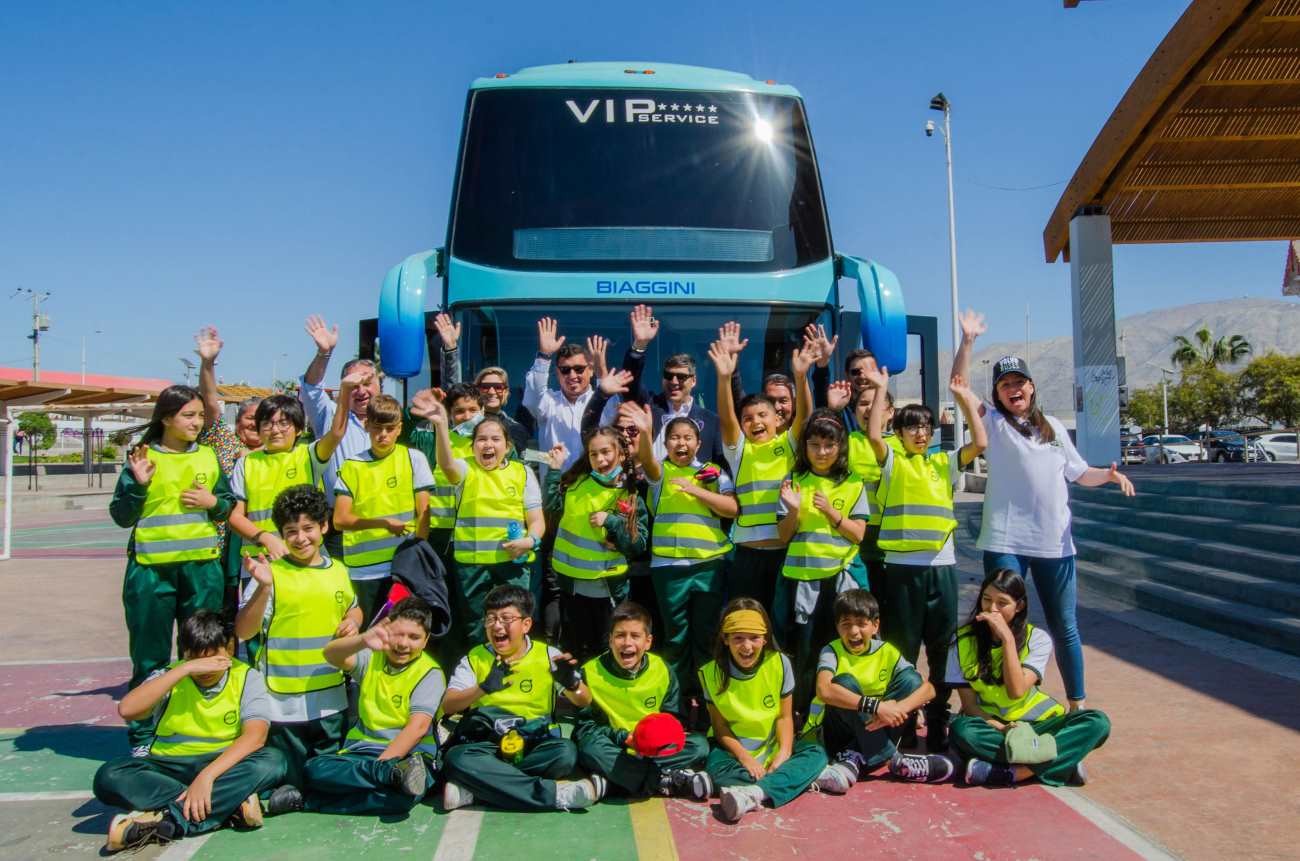 Volvo Chile y Buses Biaggini impulsan la seguridad vial en Mejillones