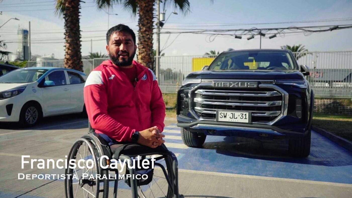 Maxus apoya al tenista parapanamericano Francisco Cayulef con la adaptación de su T90