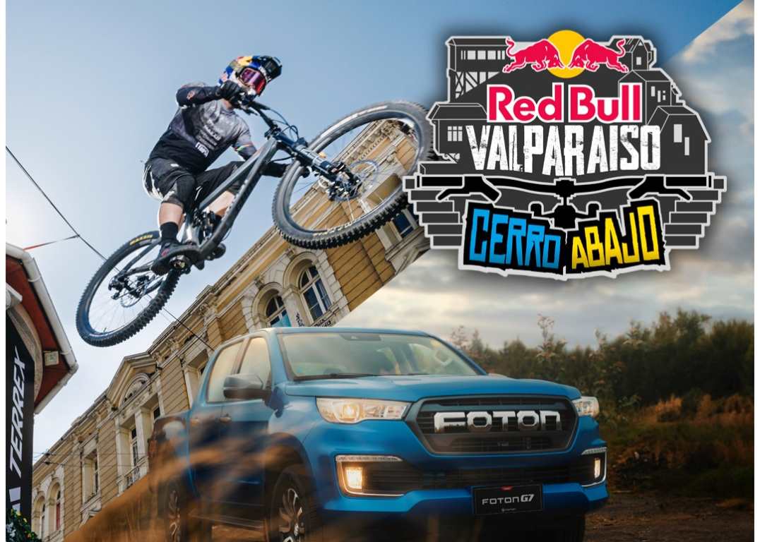 Foton G7, la pick up oficial del Red Bull Valparaíso Cerro Abajo 2024
