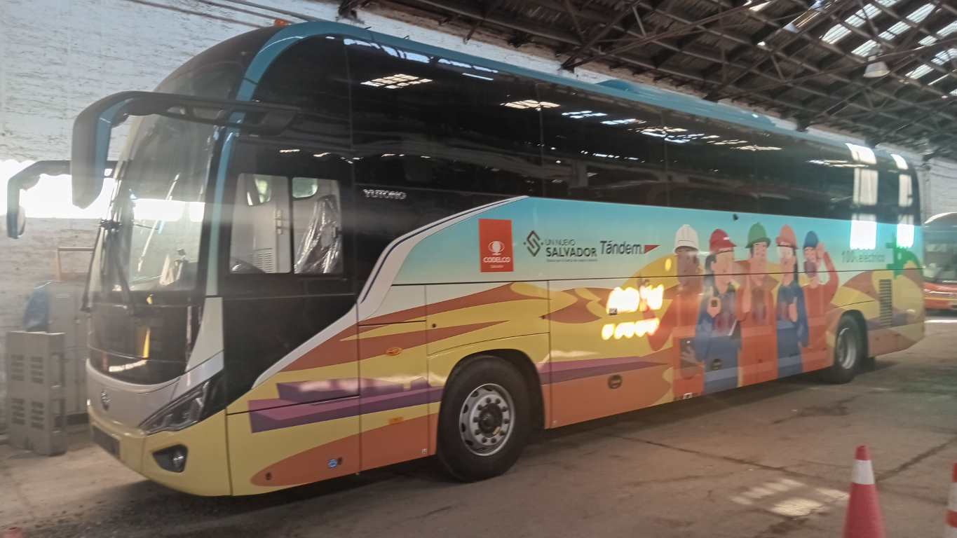 El Salvador recibirá 30 buses eléctricos de Tandem para su operación minera