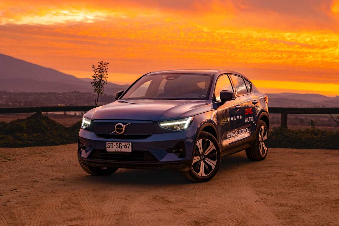 Volvo C40 Recharge: así es el primer auto eléctrico en recorrer Chile de extremo a extremo