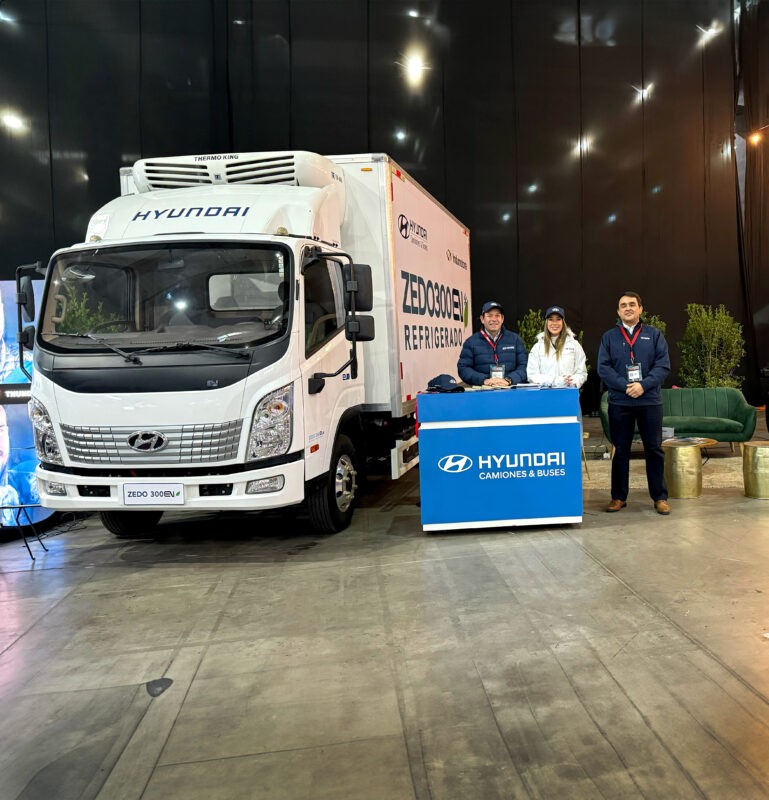 Hyundai Camiones & Buses exhibe sus soluciones de transporte en Logistec Show 2024