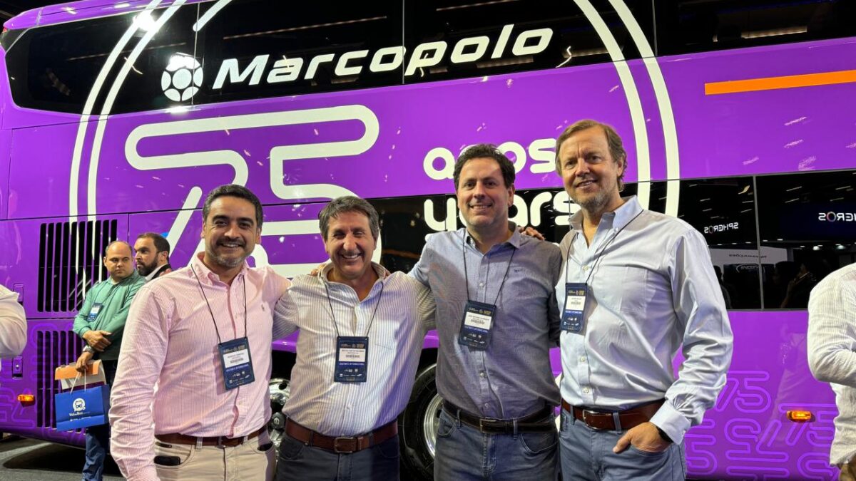 Epysa Buses participa en LATBUS en Sao Paulo y celebra los 75 Años de Marcopolo
