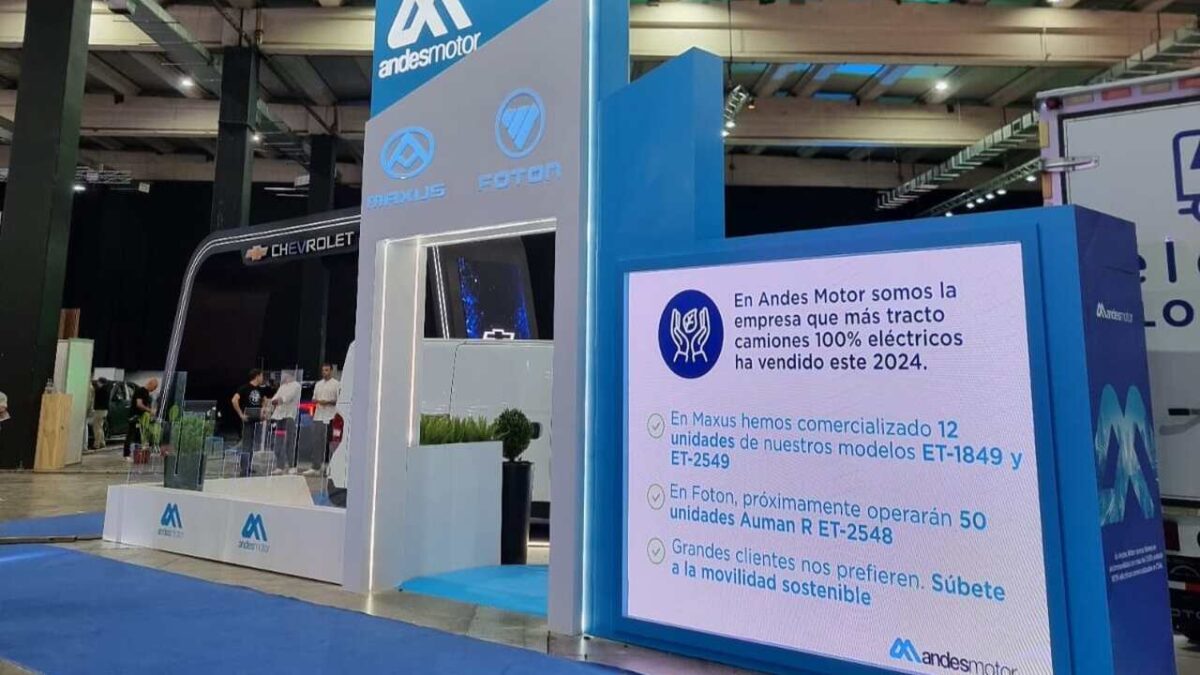 Experiencia E 2024: Andes Motor lidera con Maxus y Foton en vehículos eléctricos