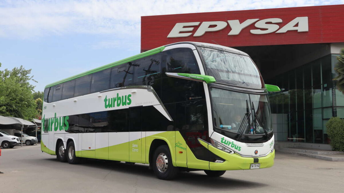 Turbus incorpora 10 nuevos Marcopolo G8 Paradiso 1800 DD a su flota