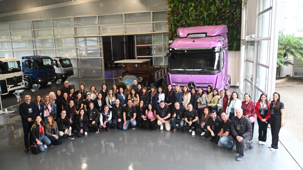 Brasil fue sede del encuentro femenino de Daimler Truck Latam 
